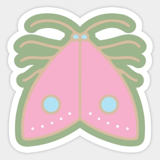 Daytime Moth Sticker